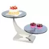 Bon Chef Moon Display Stand 2-tier - 11-3/4" dia. x 13"H
