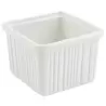Bon Chef Garnish Bowl 28 Oz. - 4-1/2" x 4-1/2" x 3-1/4" - Square
