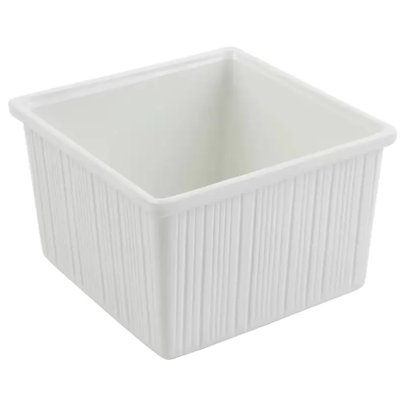 Bon Chef Garnish Bowl 7 Qt. 13 Oz. - 9" x 9" x 6" - Square Bon Chef Garnish Bowl 7 Qt. 13 Oz. - 9" x 9" x 6" - Square