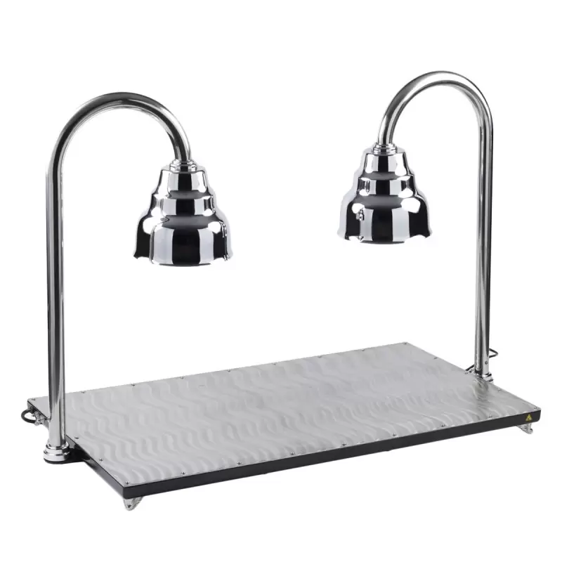 Bon Chef Grand Banquet Heated Buffet Hot Plate with heat lamp 24" W x 43" L - Rheostat Control Bon Chef Grand Banquet Heated Buffet Hot Plate with heat lamp 24" W x 43" L - Rheostat Control