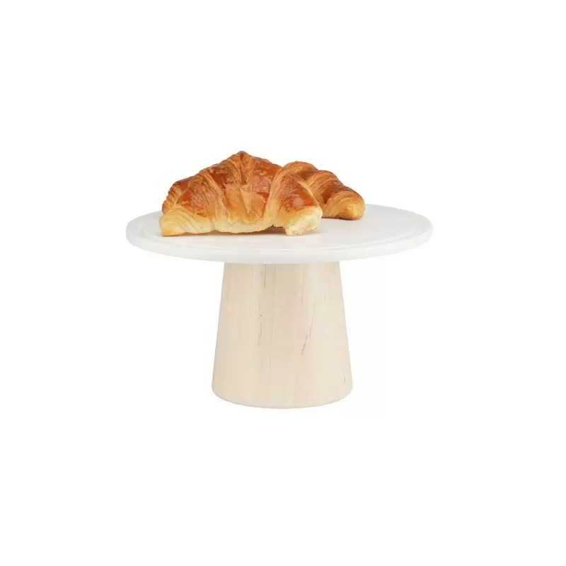 Cal-Mil Blonde Maple Wood Cake Stand - 12" x 7" Cal-Mil Blonde Maple Wood Cake Stand - 12" x 7"