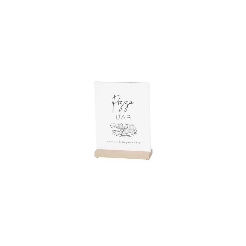 Cal-Mil Blonde 8 1/2"" x 11" Sign Holder Cal-Mil Blonde 8 1/2"" x 11" Sign Holder