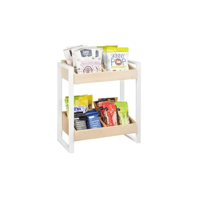 Cal-Mil Blonde 2 Tier Organizer Cal-Mil Blonde 2 Tier Organizer