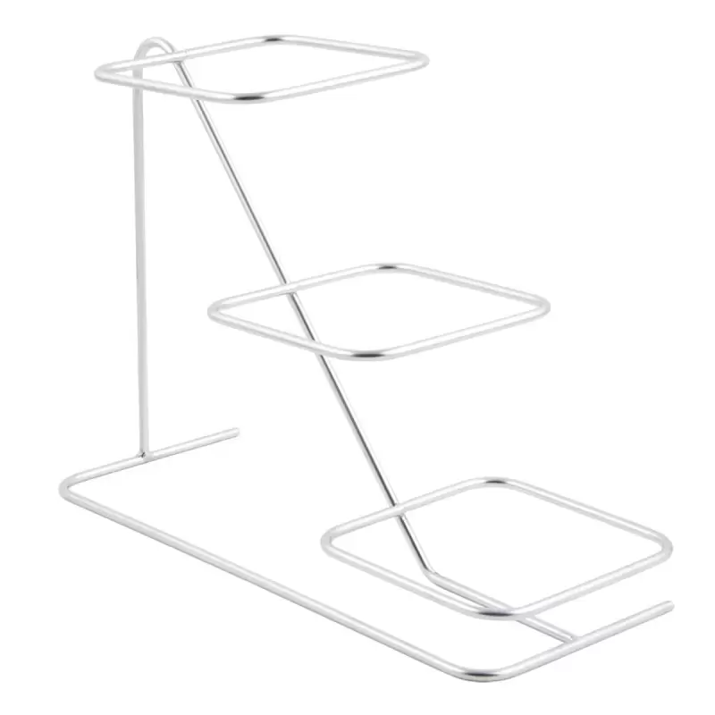 Bon Chef Condiment Display Stand Low Side - 14-7/8" x 12-9/32" Tall Stand - Stainless Steel Bon Chef Condiment Display Stand Low Side - 14-7/8" x 12-9/32" Tall Stand - Stainless Steel