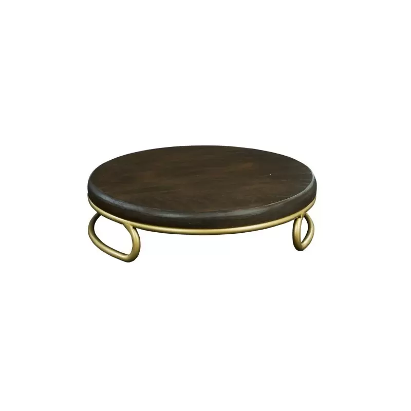 Cal-Mil Heritage Round Wood Riser Display - 12" x 3" Cal-Mil Heritage Round Wood Riser Display - 12" x 3"