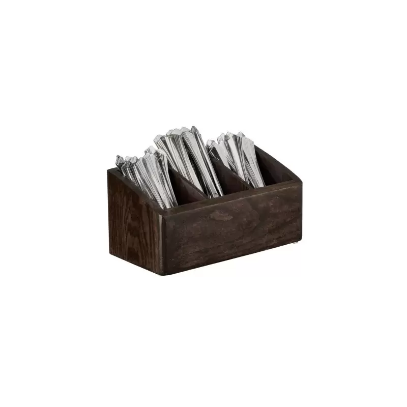 Cal-Mil Heritage 3 Section Flatware Holder Cal-Mil Heritage 3 Section Flatware Holder