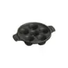 Staub 5.75" Escargot Dish with 6 holes - Black