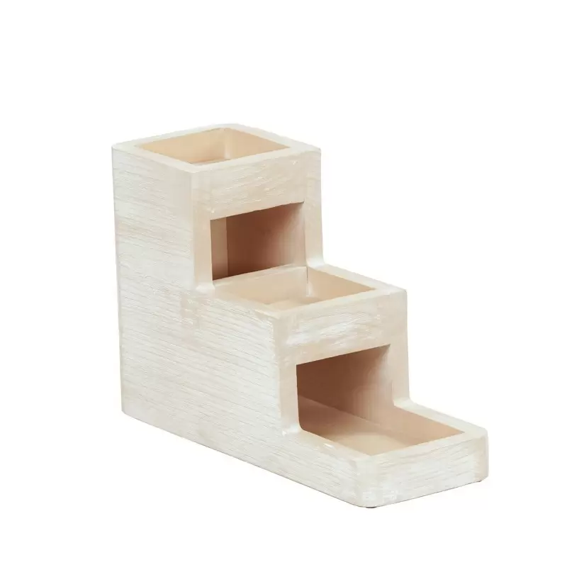 Cal-Mil Newport Stair Step Jar Display Cal-Mil Newport Stair Step Jar Display