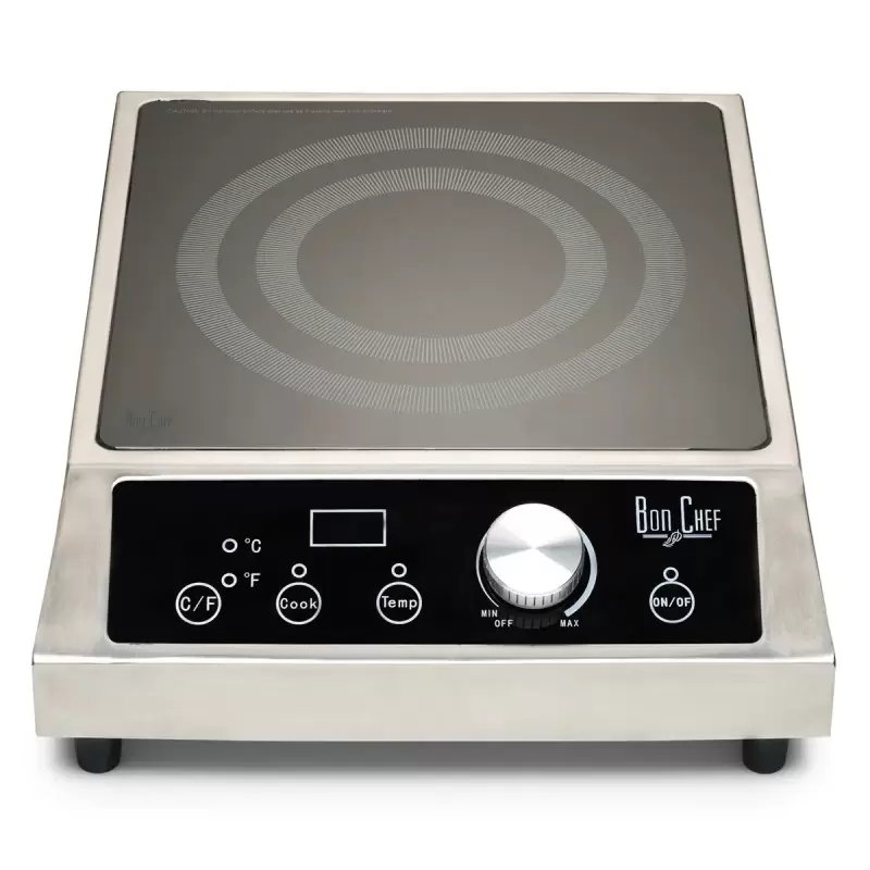 Bon Chef Portable Induction Range Countertop - 15-1/8" W x 20-1/2" D x 7-3/4" H Bon Chef Portable Induction Range Countertop - 15-1/8" W x 20-1/2" D x 7-3/4" H