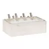 Cal-Mil Newport Ice Housing With Clear Pan 12" x 20"