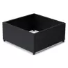 Bon Chef Buffet In A Box Multi-Function Box 12"L x 12"W x 5-1/2"H - Square - Nero Finish