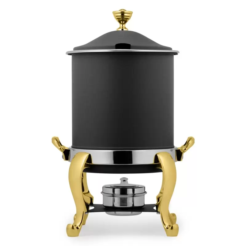 Bon Chef Roman Petite Marmite 8 Qt. - With Hinged Lid - Nero Finish Bon Chef Roman Petite Marmite 8 Qt. - With Hinged Lid - Nero Finish