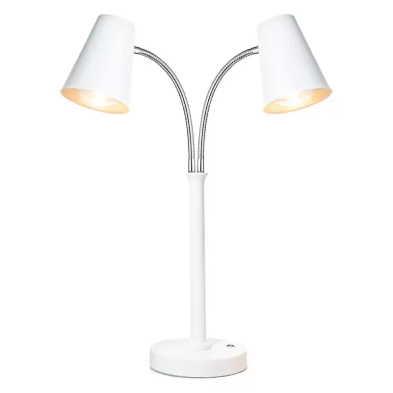 Bon Chef Double Heat Lamp (2) 250 Watt Bulbs - 23"H Bon Chef Double Heat Lamp (2) 250 Watt Bulbs - 23"H