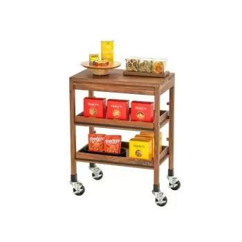 Cal-Mil Sydney Serving Cart - Walnut