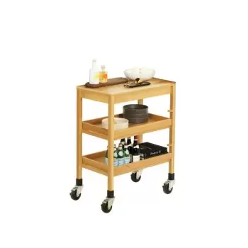 Cal-Mil Sydney Serving Cart - Oak