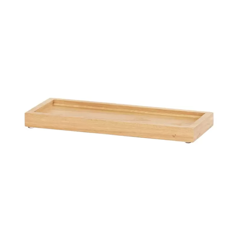 Cal-Mil Sydney Round White Jar Display - Oak Cal-Mil Sydney Round White Jar Display - Oak