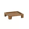 Cal-Mil Sydney 3" Taper Riser Display - Walnut