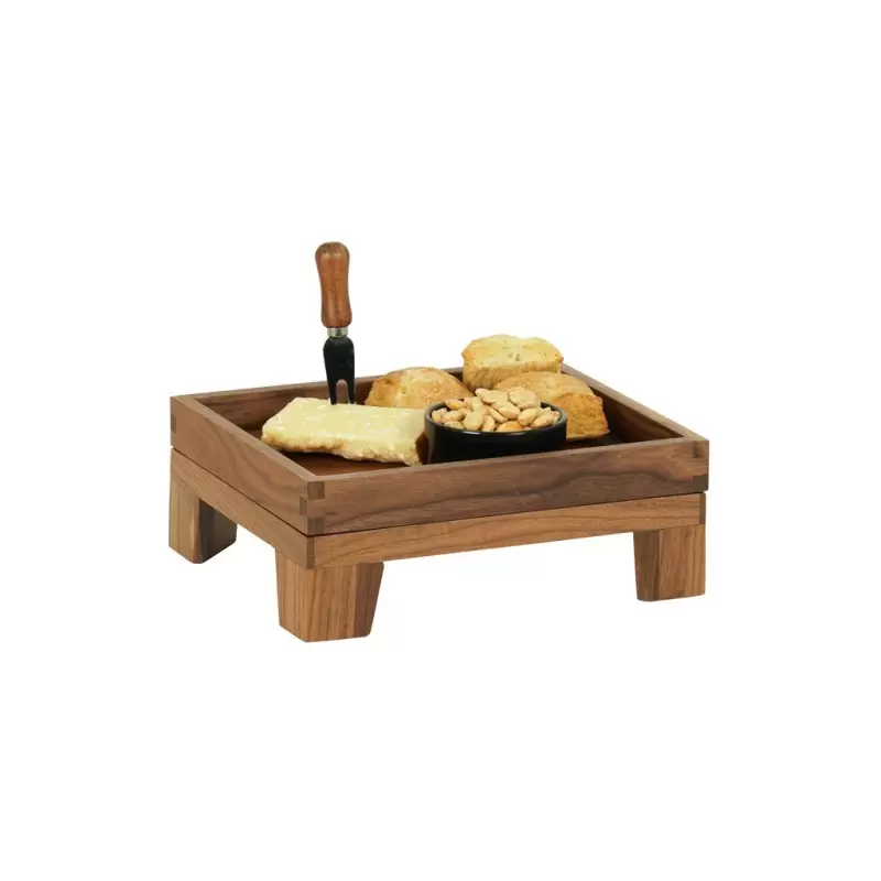 Cal-Mil Sydney 3" Taper Riser Display - Walnut Cal-Mil Sydney 3" Taper Riser Display - Walnut