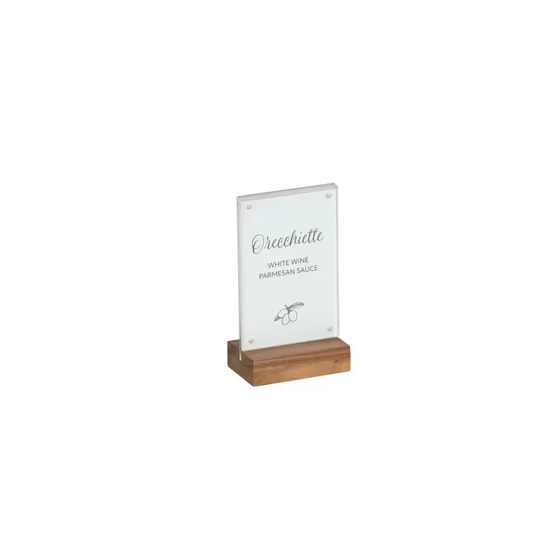 Cal-Mil Sydney 4 x 6 Cardholder - Walnut Cal-Mil Sydney 4 x 6 Cardholder - Walnut