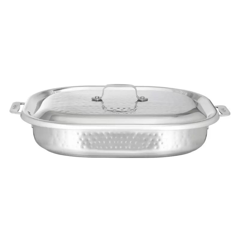 Bon Chef Cucina Pan 5 Qt. - 15-3/4" x 11-7/8" x 2-7/8" - With Lid Bon Chef Cucina Pan 5 Qt. - 15-3/4" x 11-7/8" x 2-7/8" - With Lid