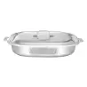 Bon Chef Cucina Pan 5 Qt. - 15-3/4" x 11-7/8" x 2-7/8" - With Lid