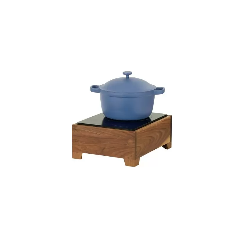 Cal-Mil Sydney Induction Unit - Walnut Cal-Mil Sydney Induction Unit - Walnut