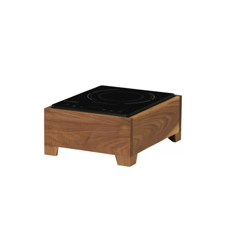 Cal-Mil Sydney Induction Unit - Walnut Cal-Mil Sydney Induction Unit - Walnut