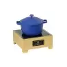 Cal-Mil Sydney Induction Unit - Oak