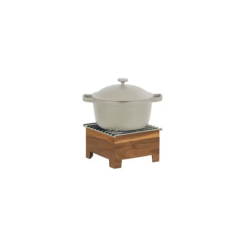 Cal-Mil Sydney Chafer Alternative - Walnut Cal-Mil Sydney Chafer Alternative - Walnut