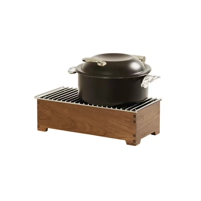 Cal-Mil Sydney Chafer Alternative - Walnut Cal-Mil Sydney Chafer Alternative - Walnut