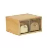Cal-Mil Sydney Bread Case - Oak