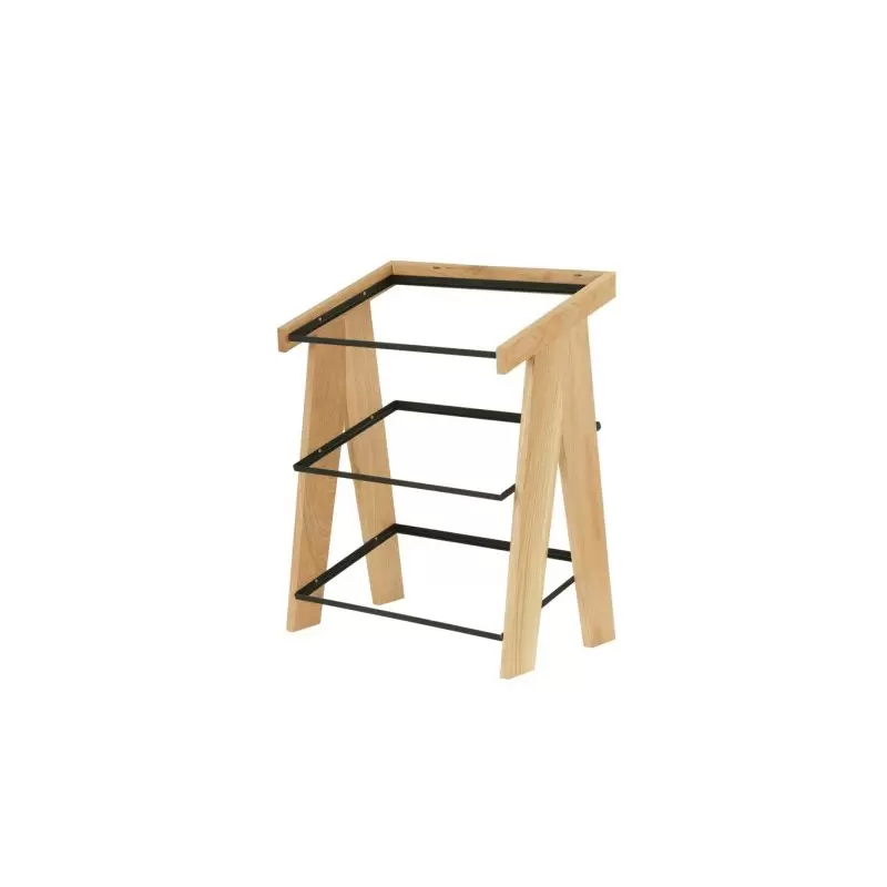 Cal-Mil Sydney 12 x 20 - 3 Tier Merchandiser - Oak Cal-Mil Sydney 12 x 20 - 3 Tier Merchandiser - Oak