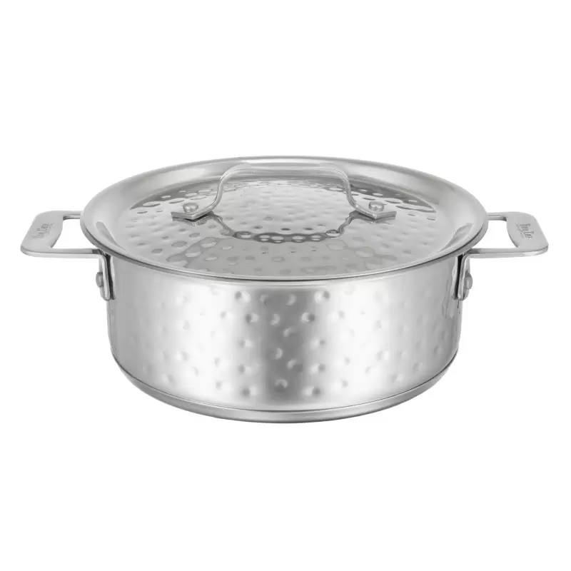 Bon Chef Cucina Casserole Dish 3 Qt. - 8-5/8" Dia. x 3-3/8"H - With Lid Bon Chef Cucina Casserole Dish 3 Qt. - 8-5/8" Dia. x 3-3/8"H - With Lid