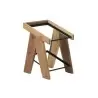 Cal-Mil Sydney 10 x 12 - 2 Tier Merchandiser - Walnut