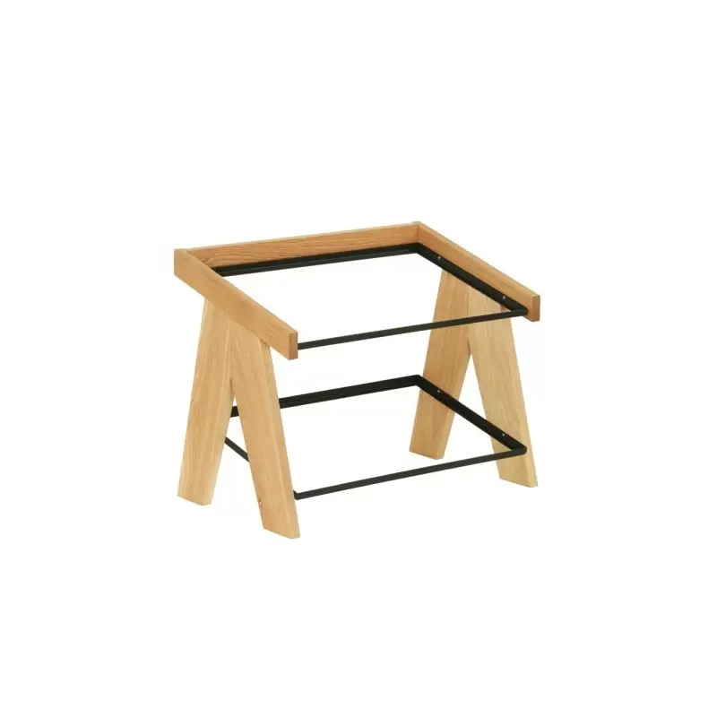 Cal-Mil Sydney 12 x 20 - 2 Tier Merchandiser - Oak Cal-Mil Sydney 12 x 20 - 2 Tier Merchandiser - Oak