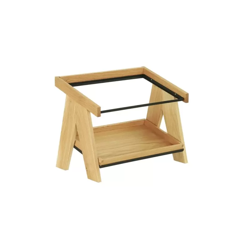 Cal-Mil Sydney 12 x 20 - 2 Tier Merchandiser - Oak Cal-Mil Sydney 12 x 20 - 2 Tier Merchandiser - Oak