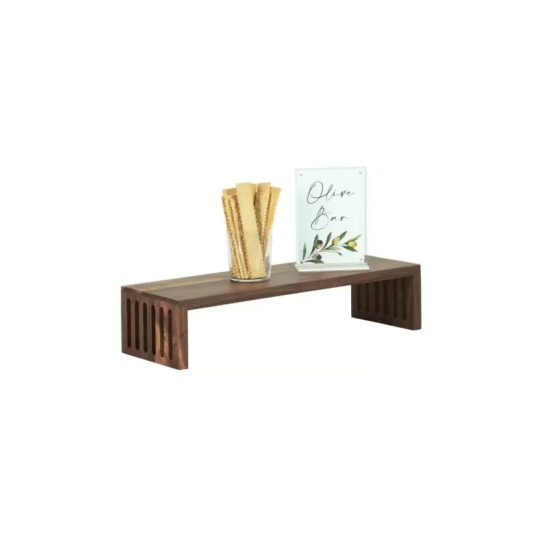 Cal-Mil Sydney 20 x 7 x 7 Riser Display - Walnut Cal-Mil Sydney 20 x 7 x 7 Riser Display - Walnut