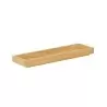 Cal-Mil Sydney 20 x 6 x 1.5 Wooden Shallow Tray - Oak