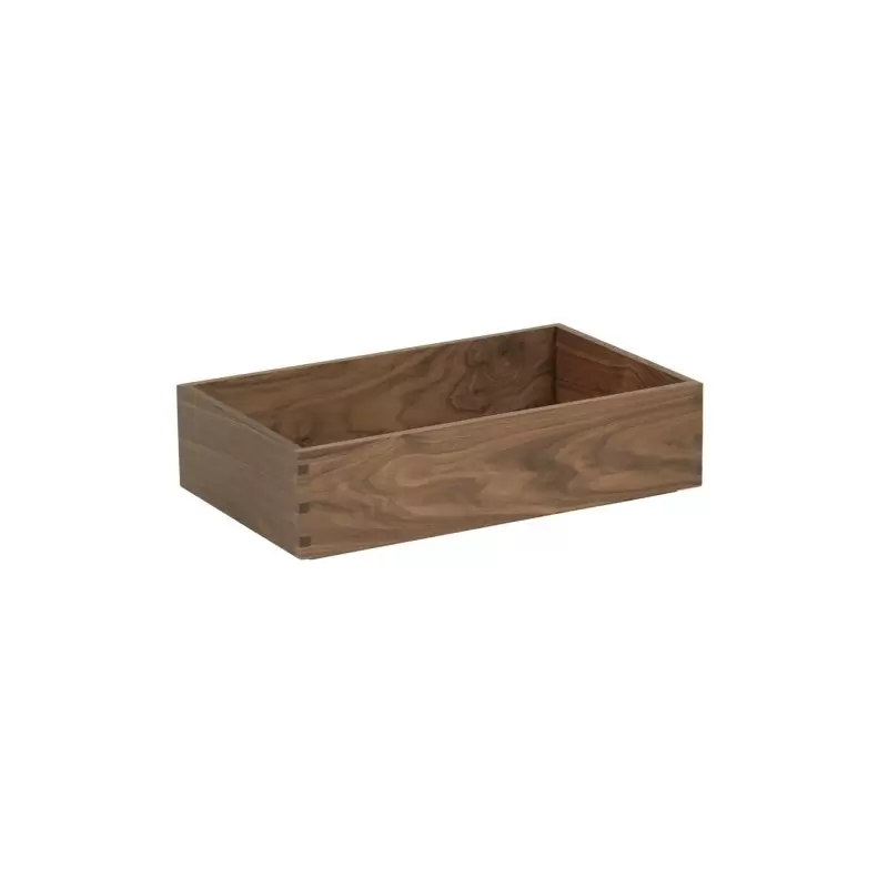 Cal-Mil Sydney 12 x 20 x 6 Tray - Walnut Cal-Mil Sydney 12 x 20 x 6 Tray - Walnut