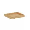 Cal-Mil Sydney 10 x 12 x 1.5 Wooden Shallow Tray - Oak