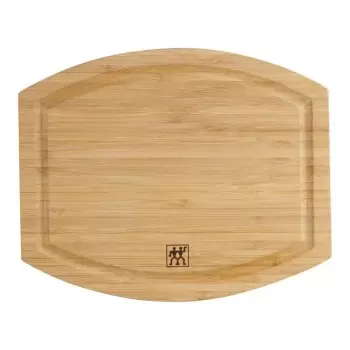 Zwilling 11.25 x 9.2 x .75" Bamboo Cutting Board-Natural