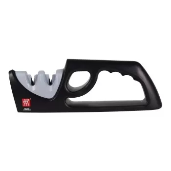 ZWILLING 32602-000 Zwilling 2-stage Pull-Through Sharpener-Gray