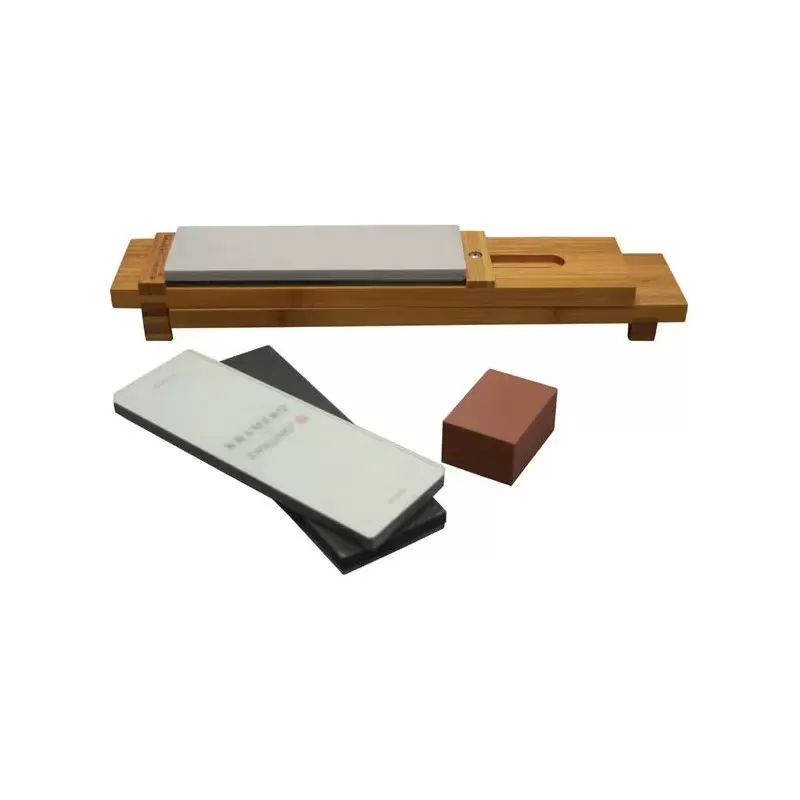 ZWILLING 34999-403 Zwilling Bob Kramer 6pc Glass Water Stone Sharpe... ZWILLING 34999-403 Zwilling Bob Kramer 6pc Glass Water Stone Sharpe...