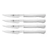 Zwilling 4pc Stainless Steel Serrated Steak Knife Set