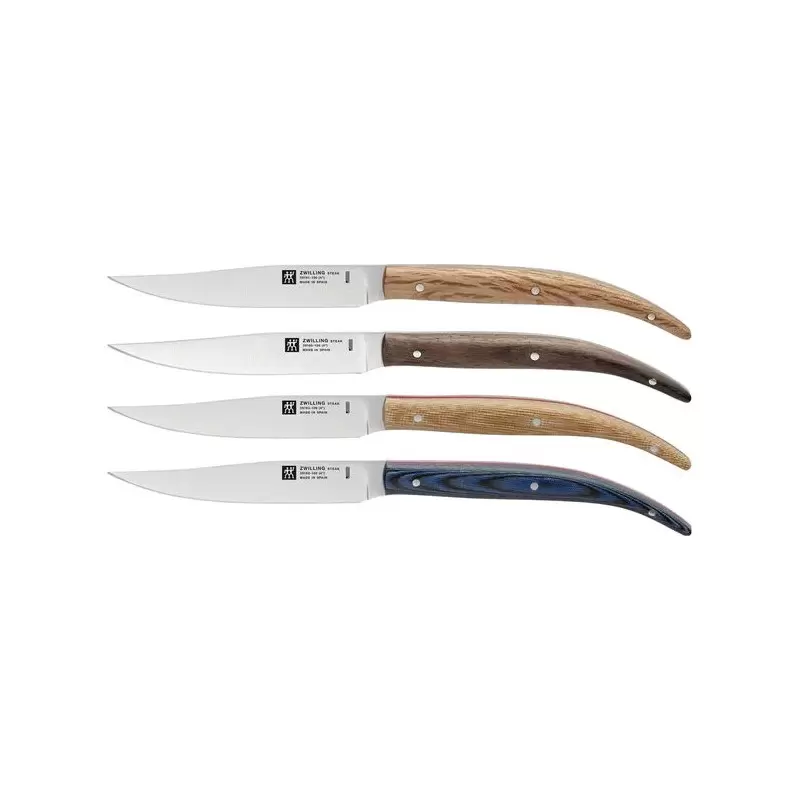 Zwilling Toro 4pc Steak Knife Set in Beechwood Presentation Box Zwilling Toro 4pc Steak Knife Set in Beechwood Presentation Box
