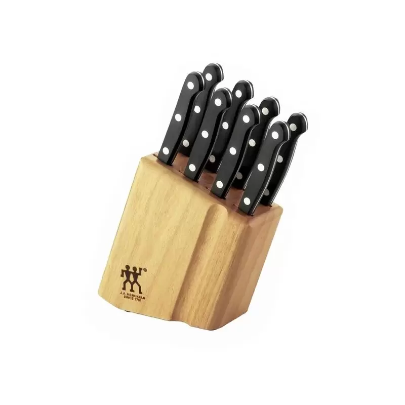 Zwilling TWIN Gourmet 9pc Steak Knife Block Set Zwilling TWIN Gourmet 9pc Steak Knife Block Set