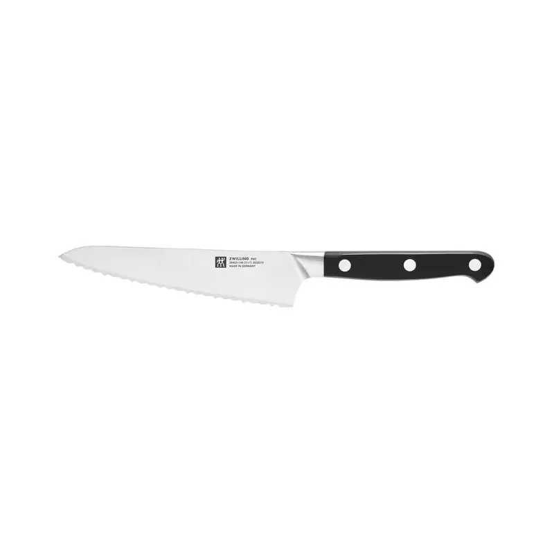 ZWILLING 38425-143 Zwilling Pro 5.5" Serrated Prep Knife ZWILLING 38425-143 Zwilling Pro 5.5" Serrated Prep Knife