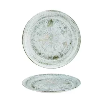 TURGLA ODTOLGRM27DZ Turgla Bone China Odette dia.10.5" Round Decora...