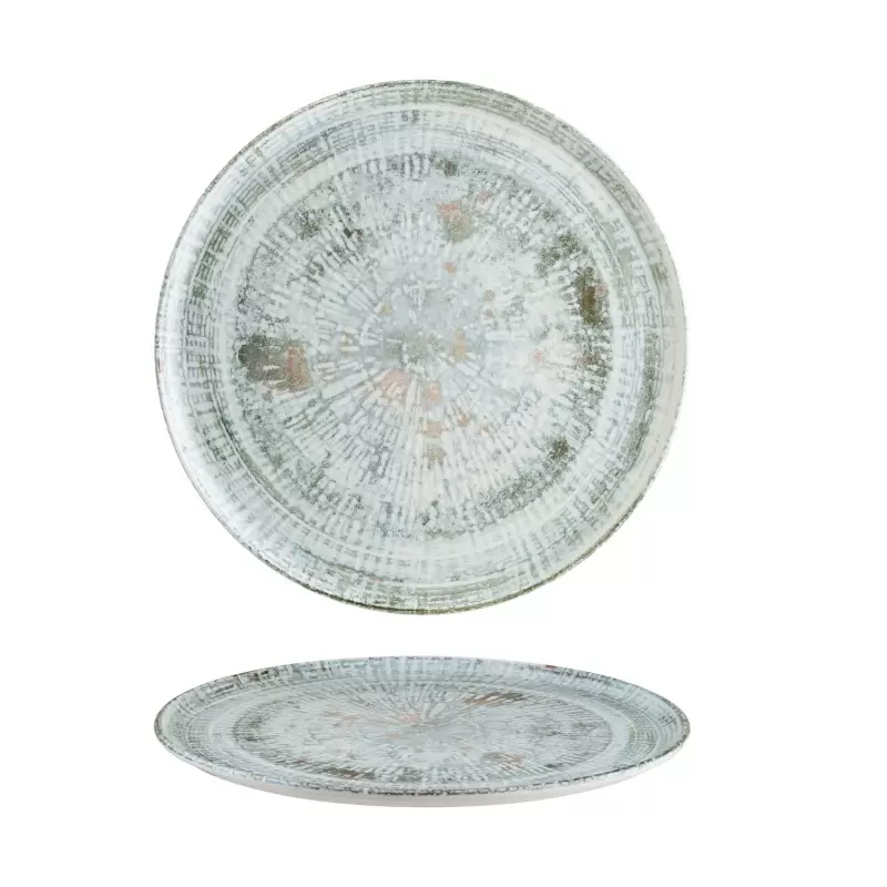 TURGLA ODTOLGRM32PZ Turgla Bone China Odette dia.12.75" Round Decor... TURGLA ODTOLGRM32PZ Turgla Bone China Odette dia.12.75" Round Decor...