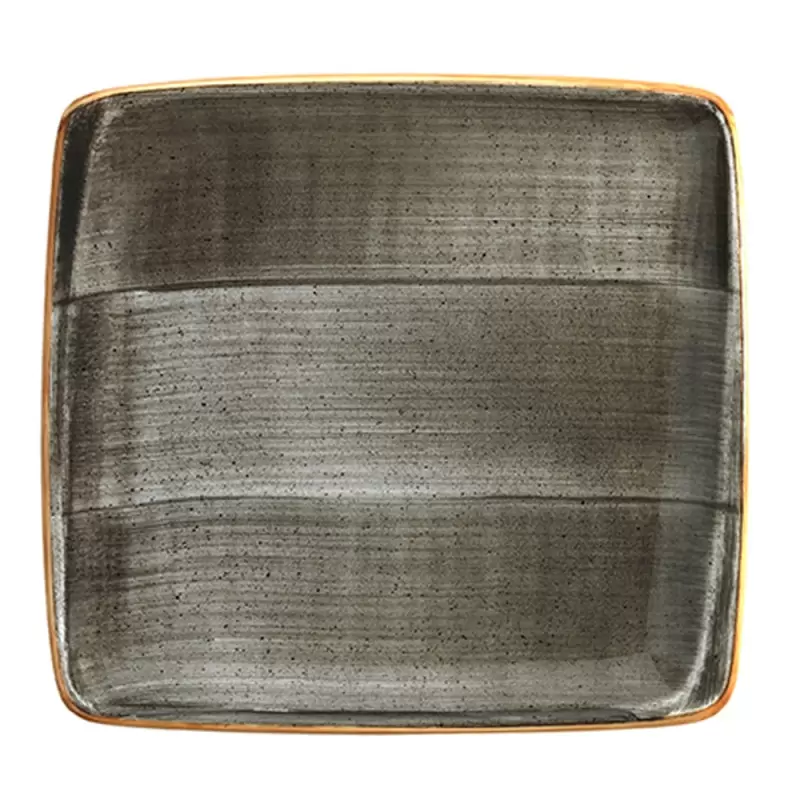 TURGLA ASCMOV34KR Turgla Bone China Space 10.5" x 10" Square Grey P... TURGLA ASCMOV34KR Turgla Bone China Space 10.5" x 10" Square Grey P...
